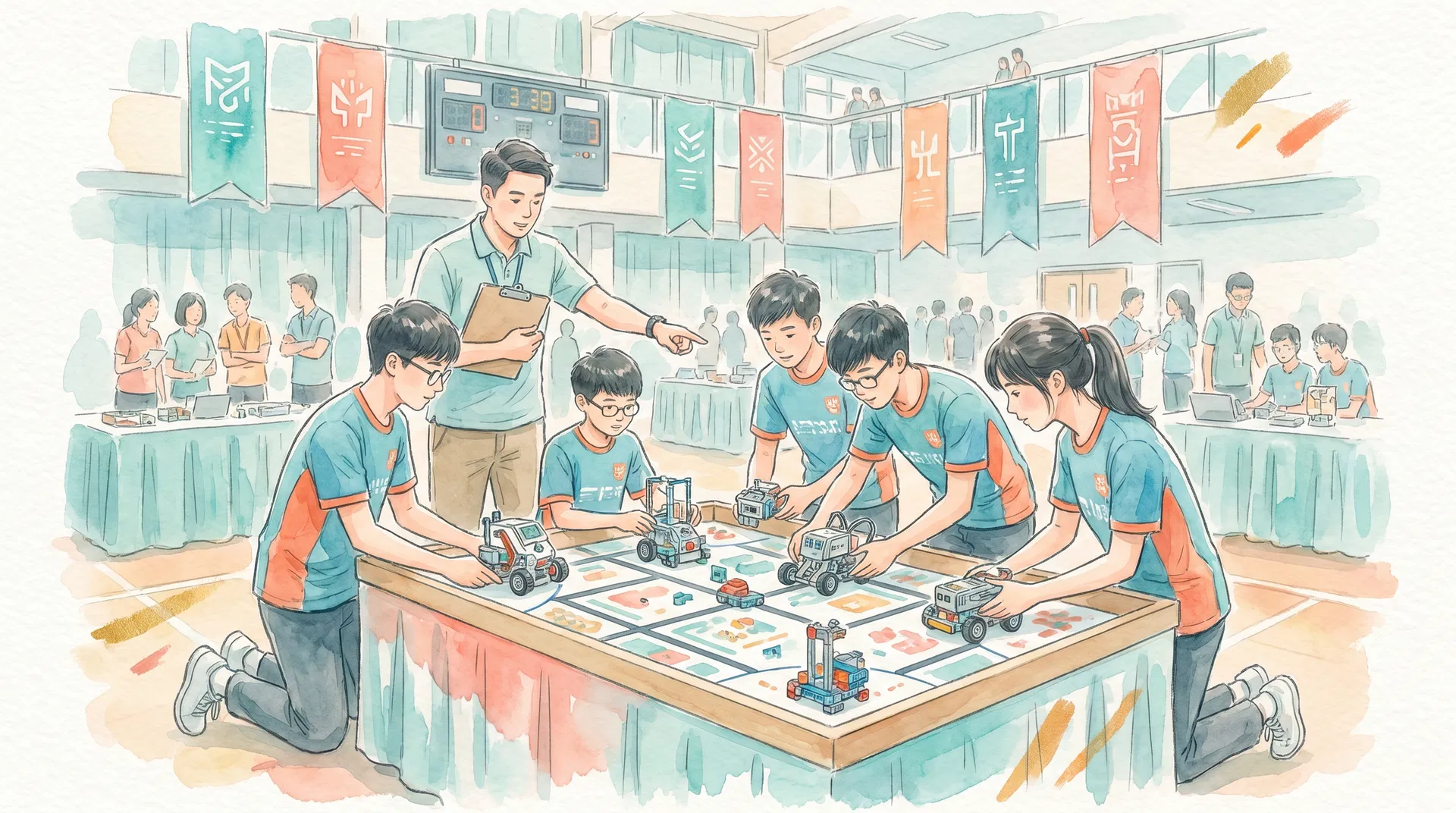 機械人比賽培訓 課堂實錄|校隊培訓 × 香港學員作品|FlintHub Academy