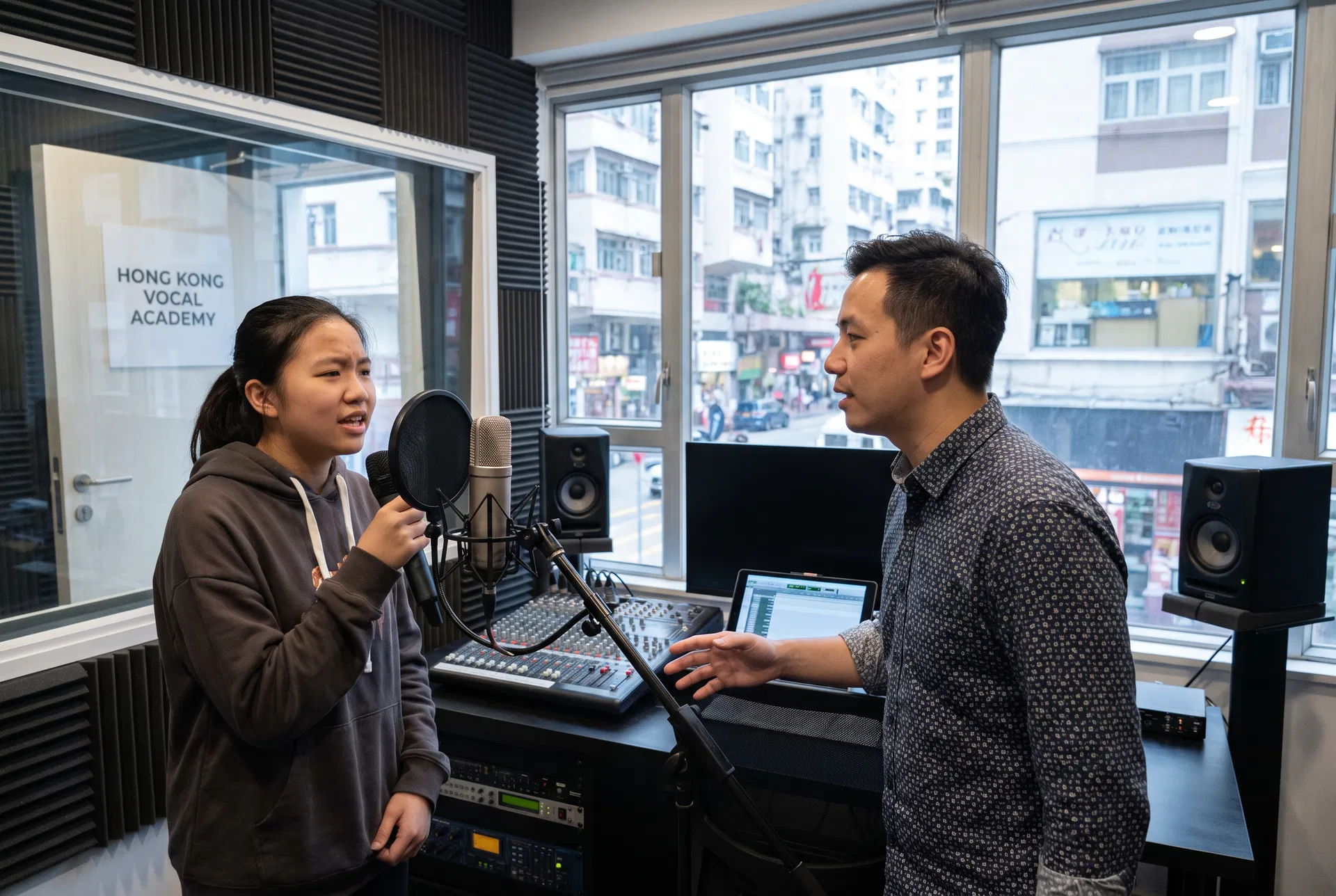 singing class faq hong kong student artwork — course faq hk × booking process theme
