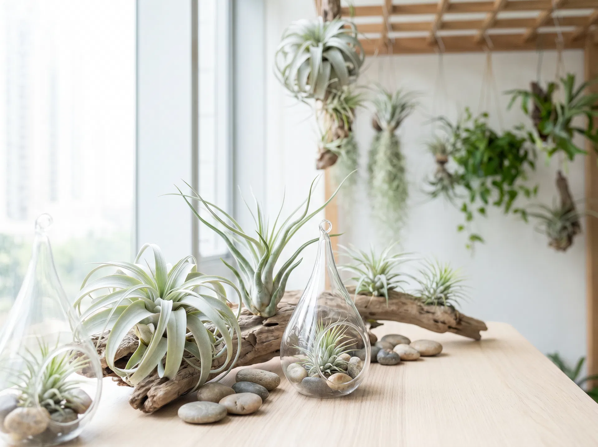 空氣鳳梨工作坊 工作坊現場|tillandsia 體驗|FlintHub Academy 星火創藝學院