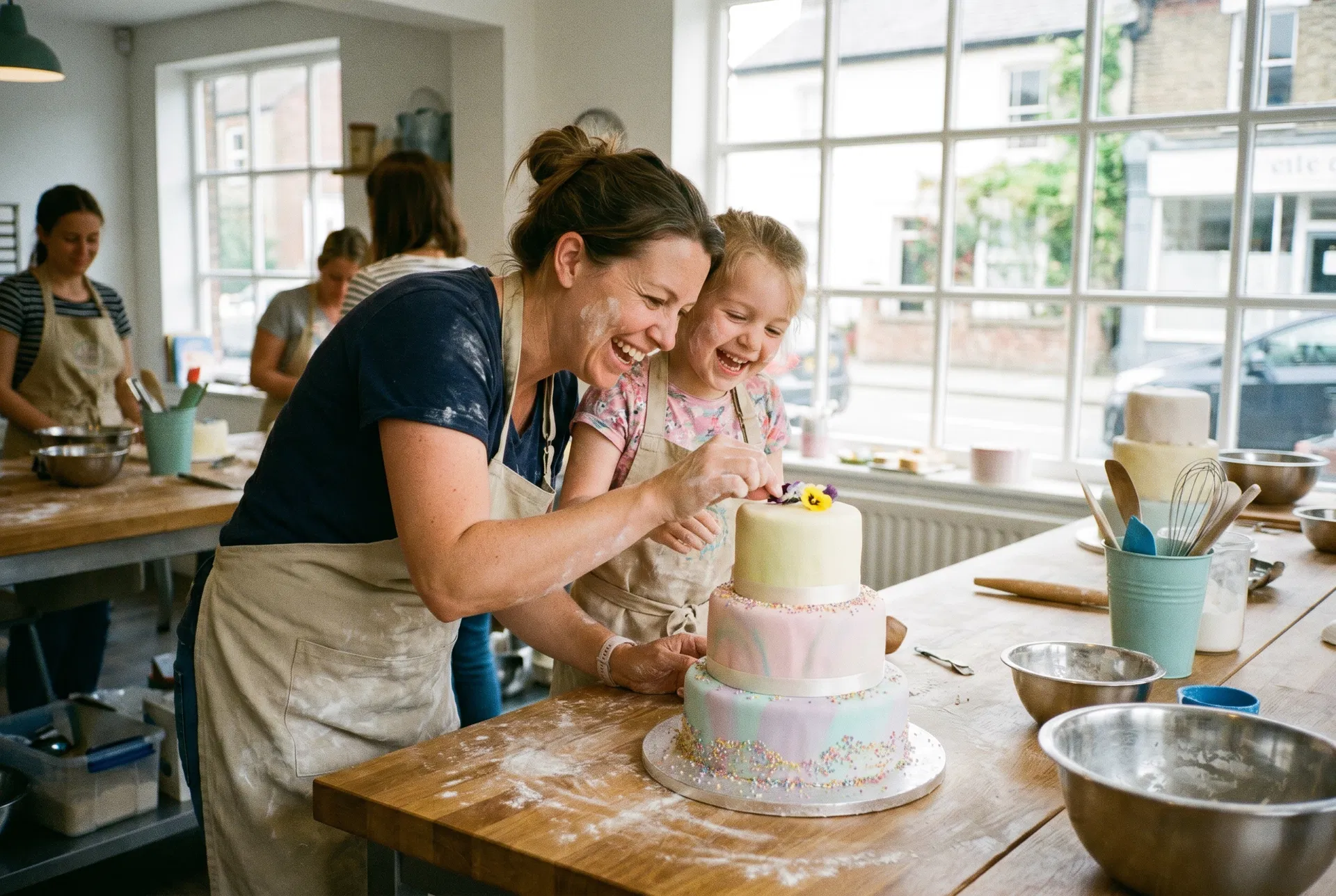 cooking class central — classroom moment with baking class central in Hong Kong | FlintHub Academy