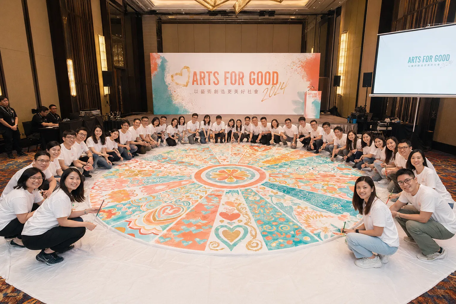 大集繪 企業 Team Building 活動｜團建繪畫 體驗｜FlintHub Academy 香港
