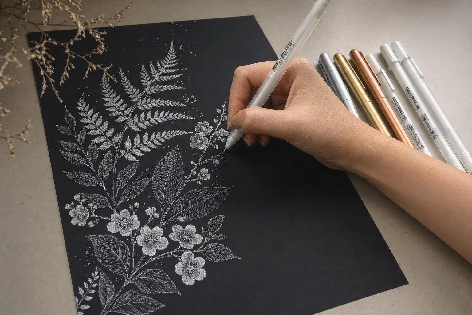 黑紙藝術 工作坊現場｜Black Paper Art 體驗｜FlintHub Academy 星火創藝學院