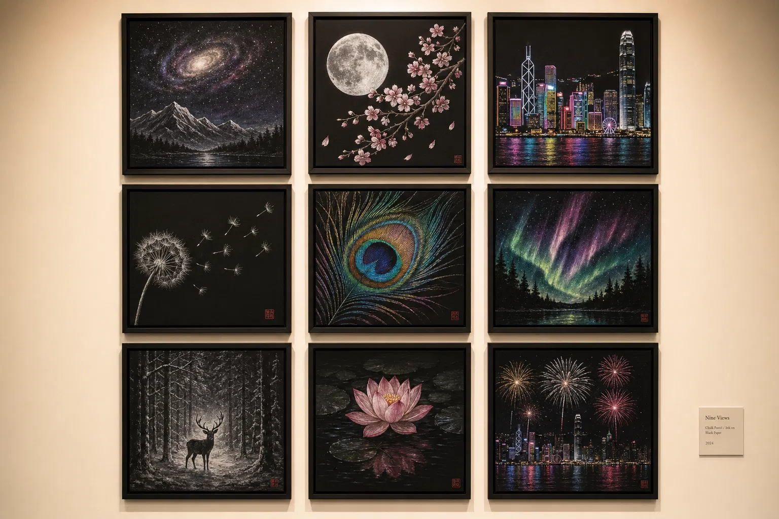 黑紙藝術 精選系列｜Black Paper Art × 香港藝術創意教育