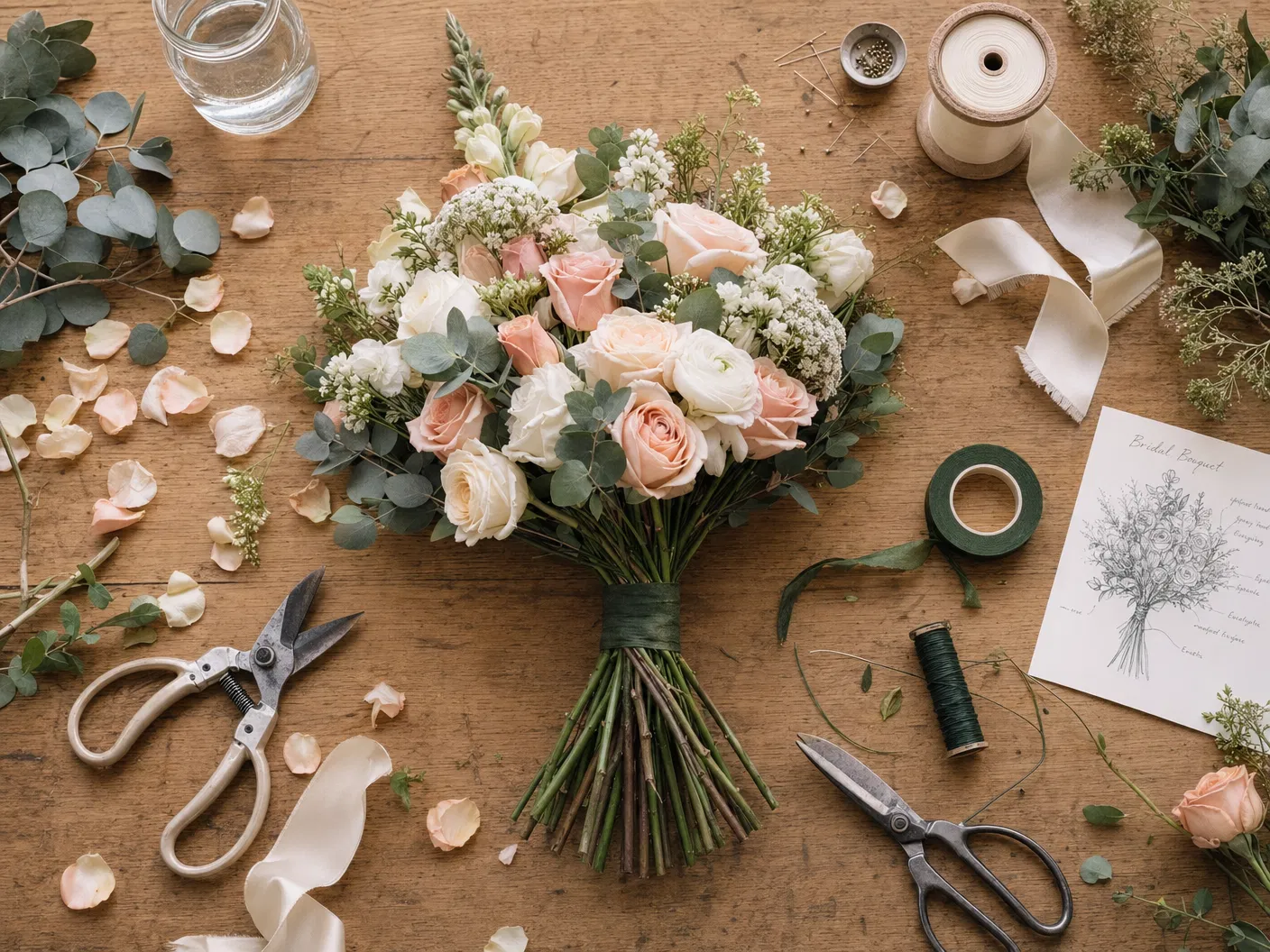 婚禮花球班 導師一對一教學｜新娘花球課程 香港