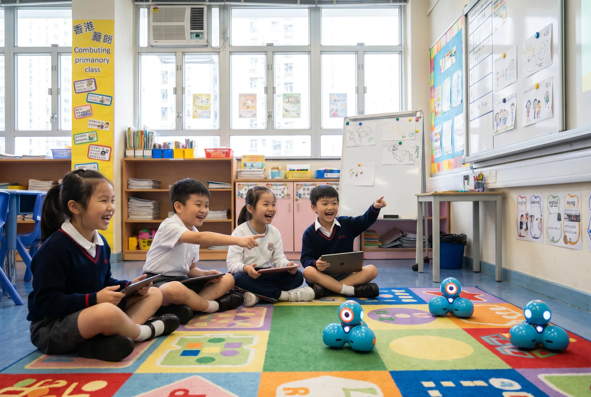 stem education hong kong in-school programme | coding for kids hong kong education collaboration case