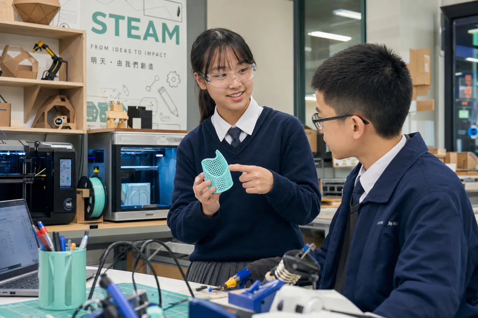 STEM 與創新科技 學員完成作品｜結合 STEM 與創新科技課程 與 STEM 與創新科技服務