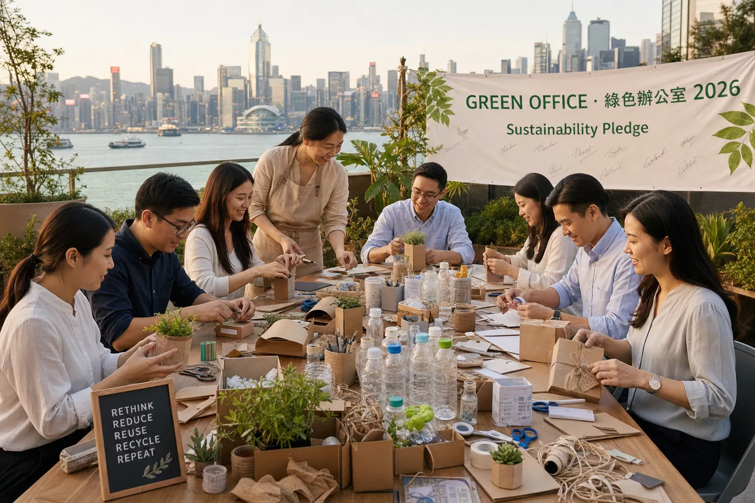sustainability workshop hong kong signature series | environmental workshop × Hong Kong creative education
