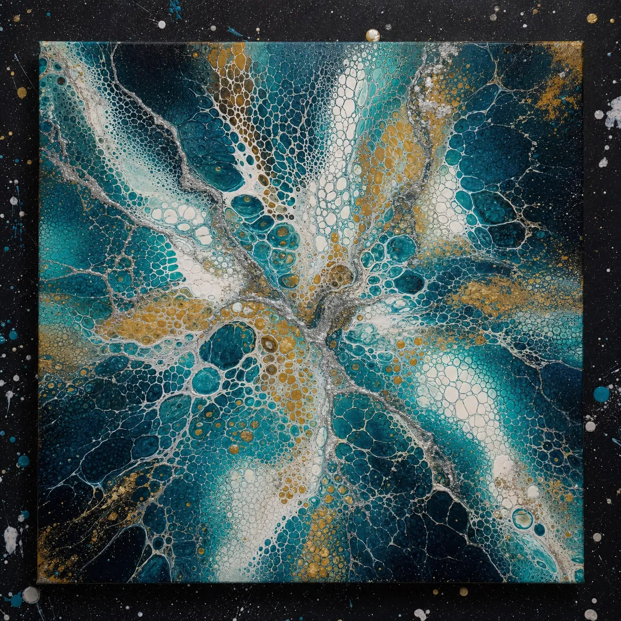 流體畫 到校教學場景｜Fluid Art Workshop 教育合作案例