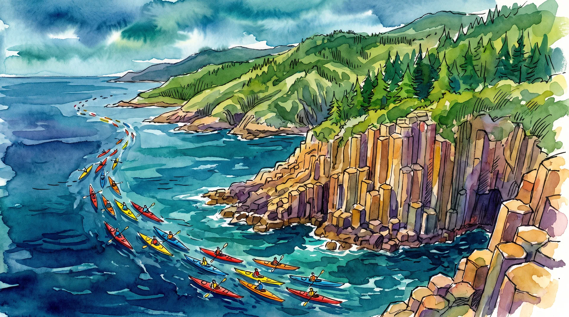 西貢獨木舟 學員完成作品｜結合 西貢kayaking 與 西貢海上獨木舟 主題｜香港