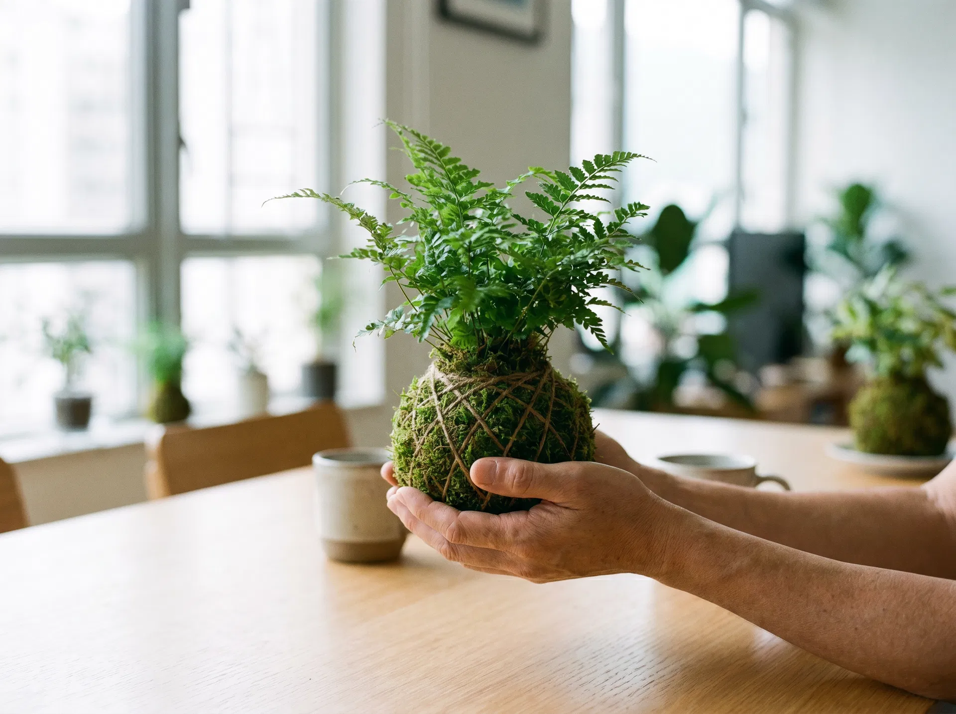 苔玉工作坊 企業 Team Building 活動｜kokedama 體驗｜FlintHub Academy 香港