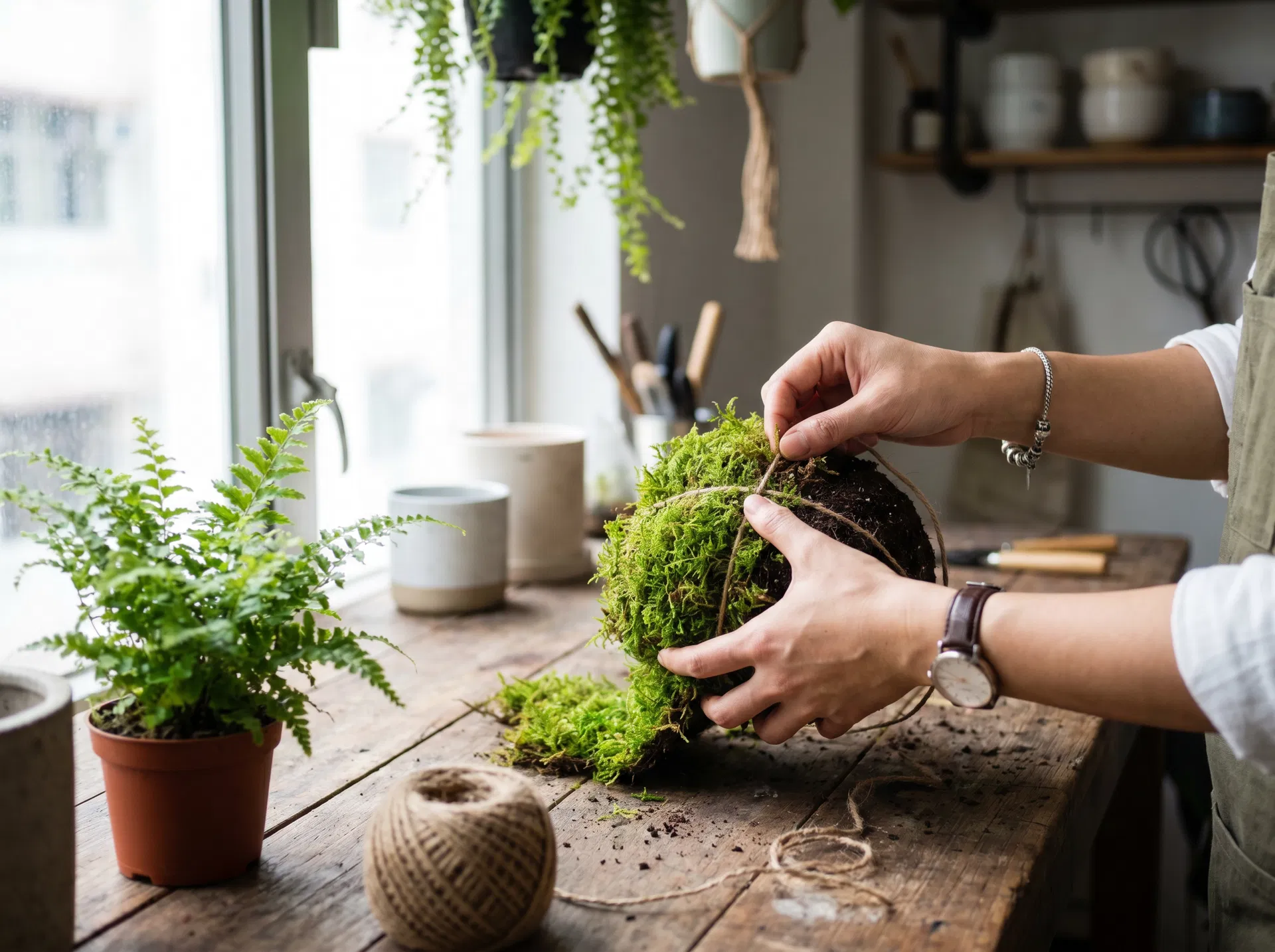 苔玉工作坊 精選系列｜kokedama × 香港藝術創意教育
