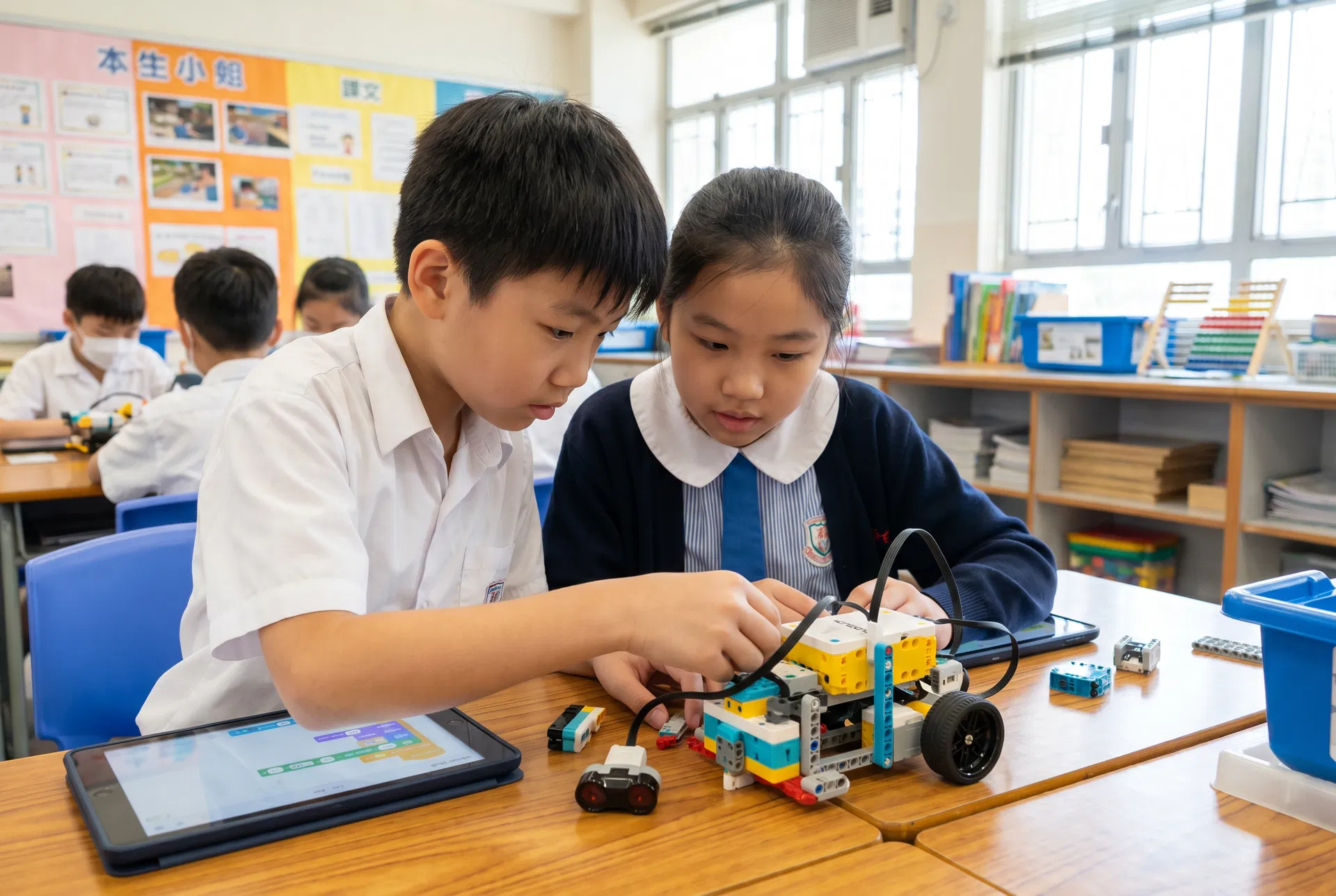 stem education hong kong — classroom moment with coding for kids hong kong in Hong Kong | FlintHub Academy