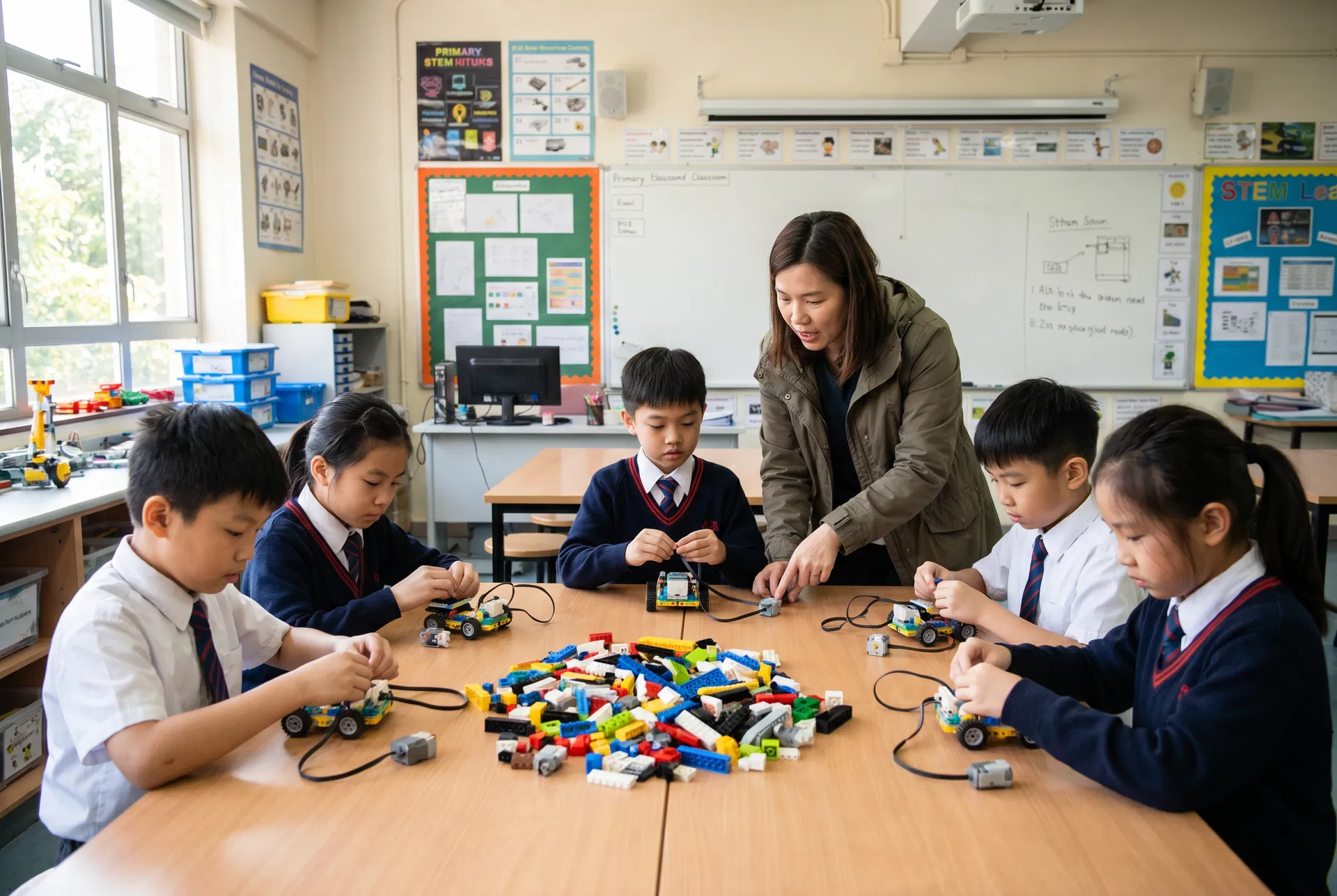 stem education hong kong workshop on-site | robotics class hk experience | FlintHub Academy HK