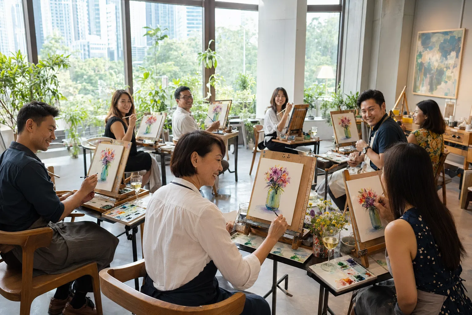 輕彩繪 課堂實錄｜輕鬆繪畫 × 香港學員作品｜FlintHub Academy