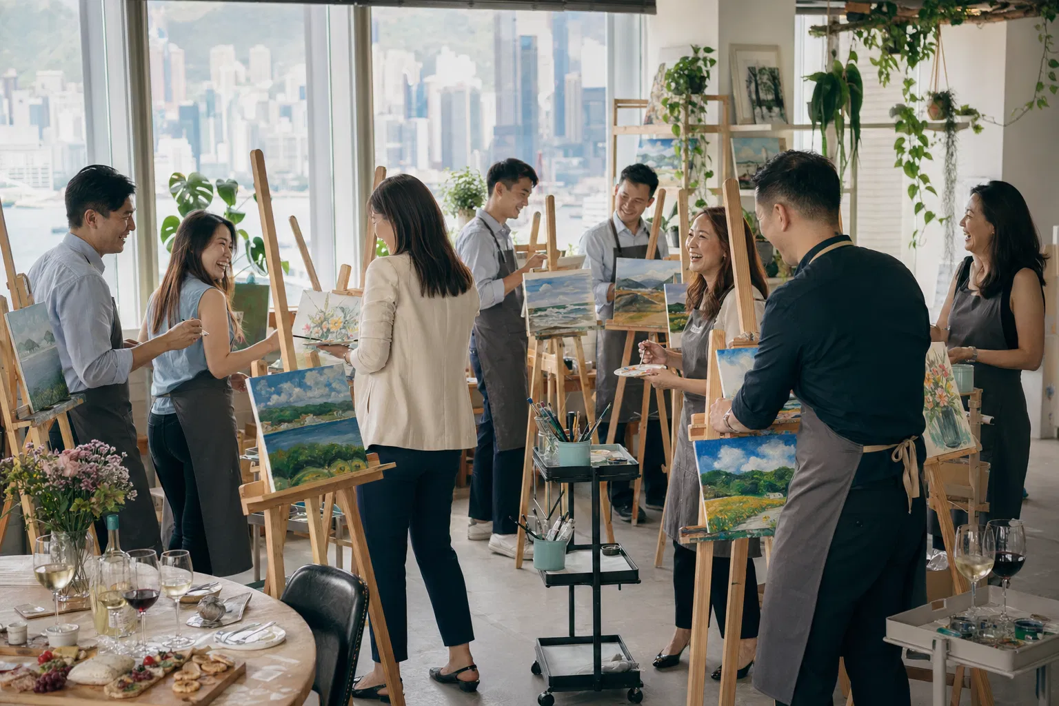 輕彩繪 課堂實錄｜輕鬆繪畫 × 香港學員作品｜FlintHub Academy