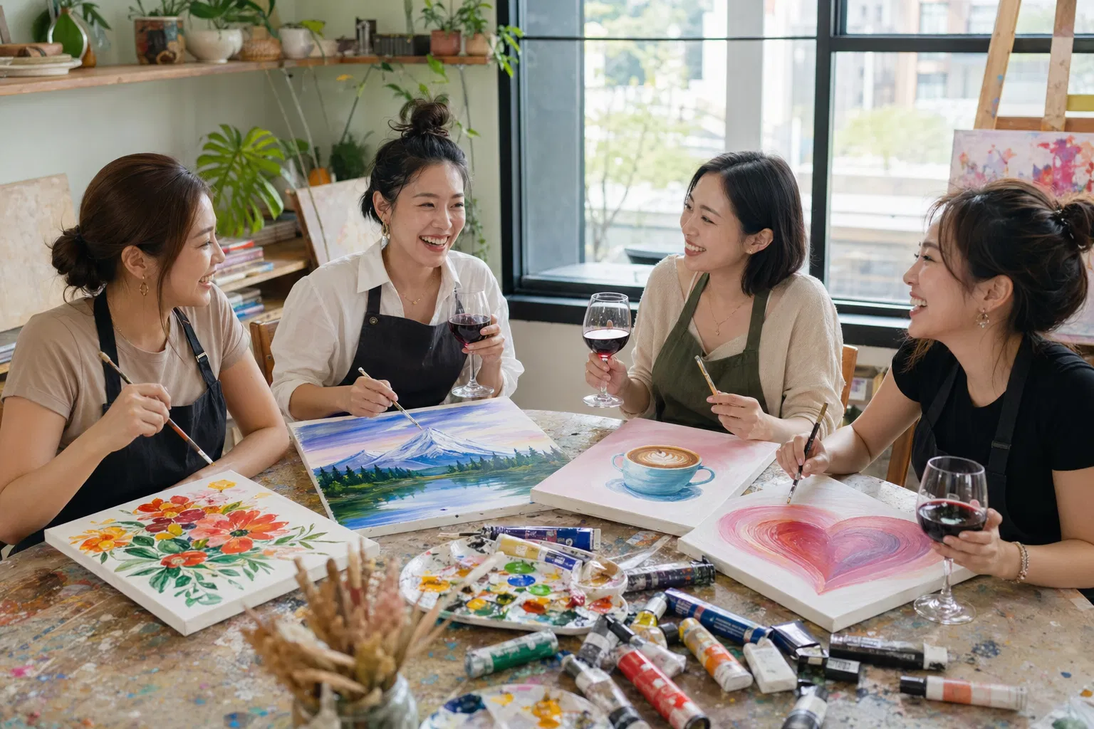 輕彩繪 導師一對一教學｜輕鬆繪畫 香港