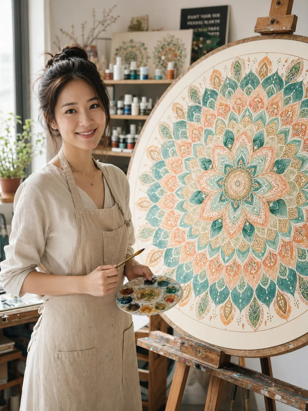 圓圈畫 企業 Team Building 活動｜曼陀羅繪畫 體驗｜FlintHub Academy 香港