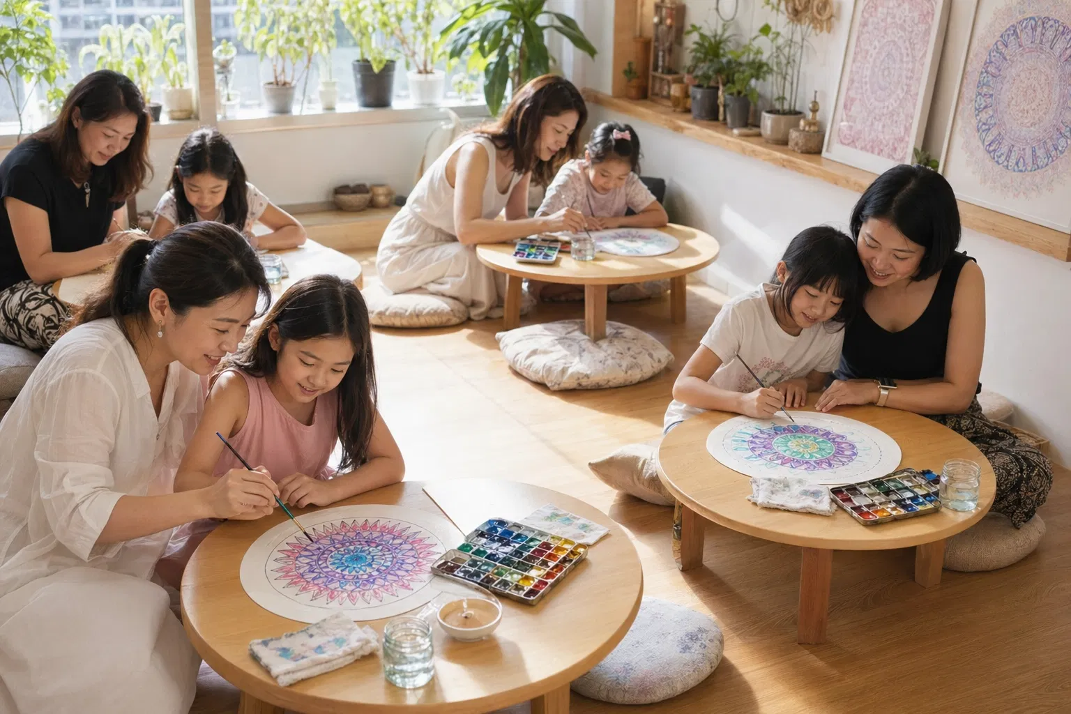 圓圈畫 精選系列｜曼陀羅繪畫 × 香港藝術創意教育