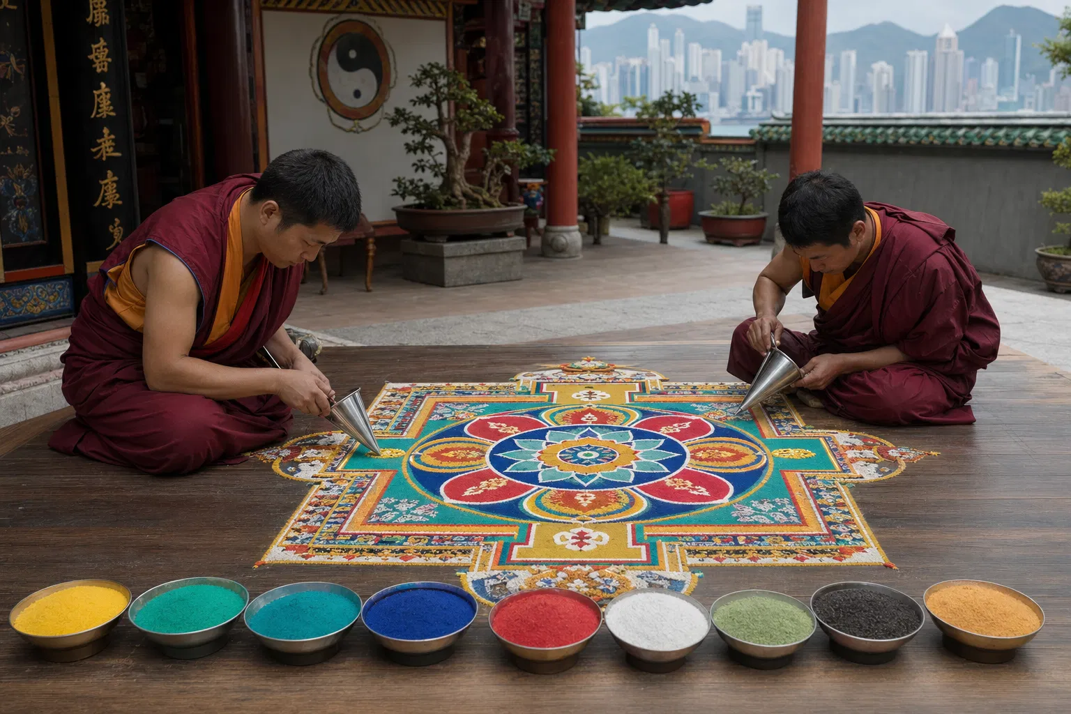圓圈畫 導師一對一教學｜曼陀羅 香港