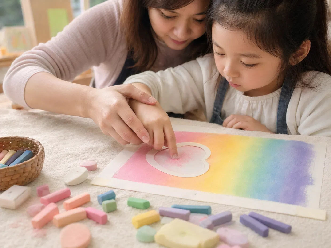 和諧粉彩 工作坊現場｜創意課程 體驗｜FlintHub Academy 星火創藝學院