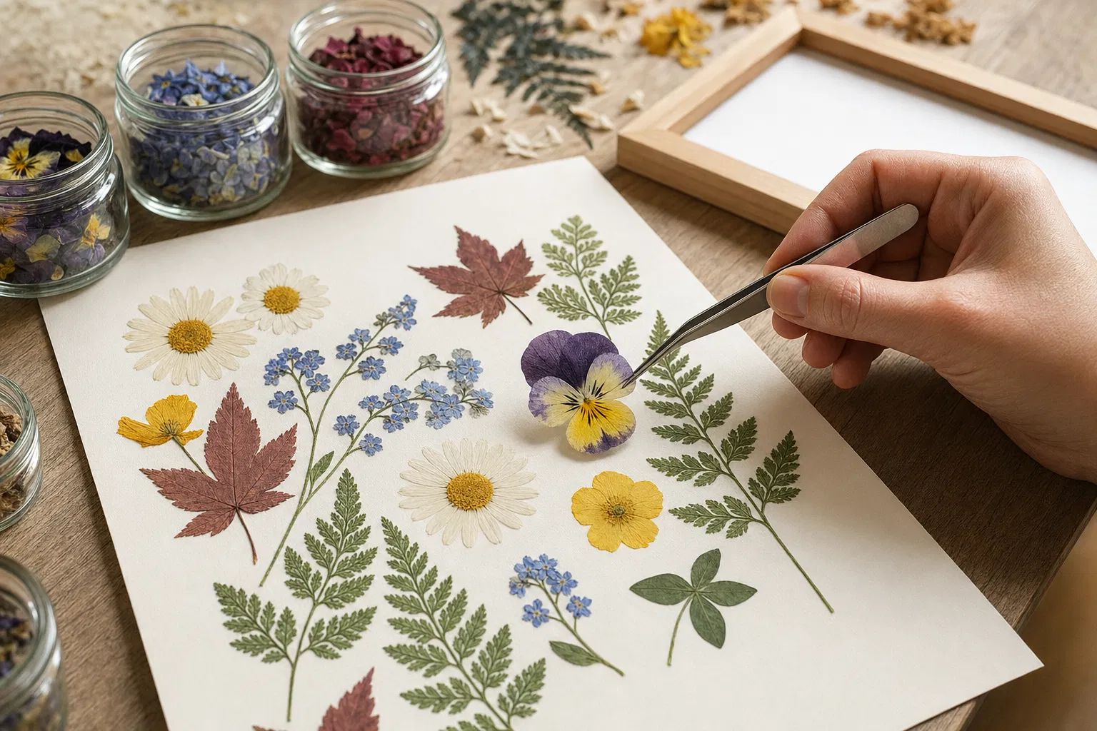 永生花工作坊 學員完成作品｜結合 永生花課程 與 永生花製作課程 主題