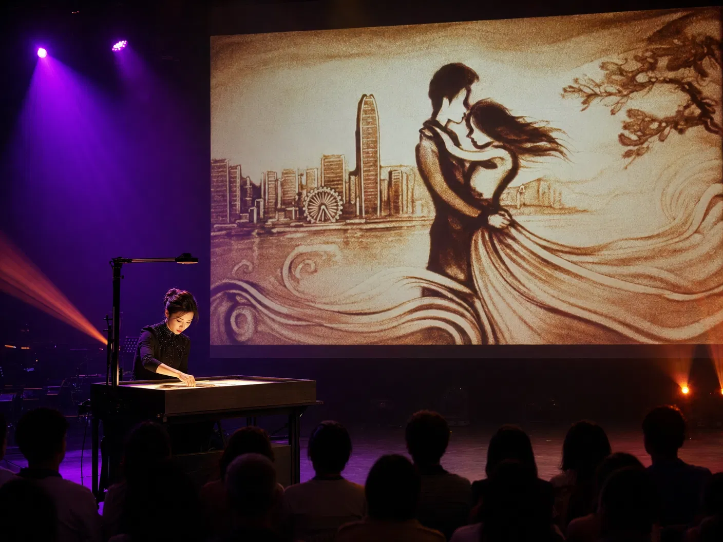 幼兒畫畫班 課堂實錄｜幼兒沙畫 × 香港學員作品｜FlintHub Academy