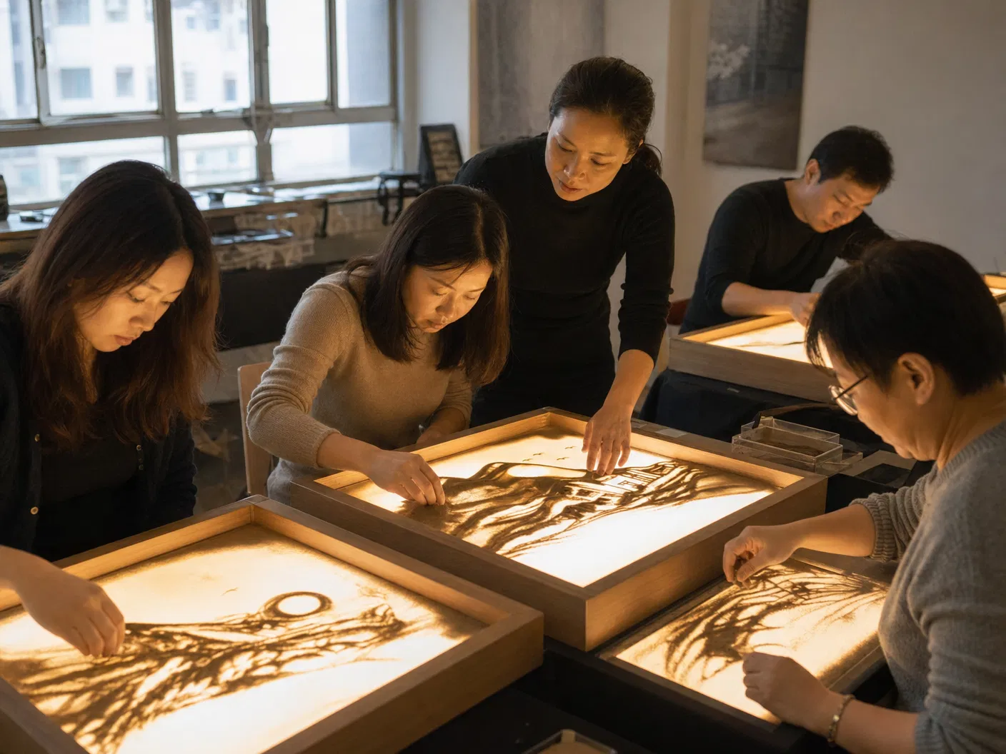 幼兒畫畫班 導師一對一教學｜幼兒沙畫 香港