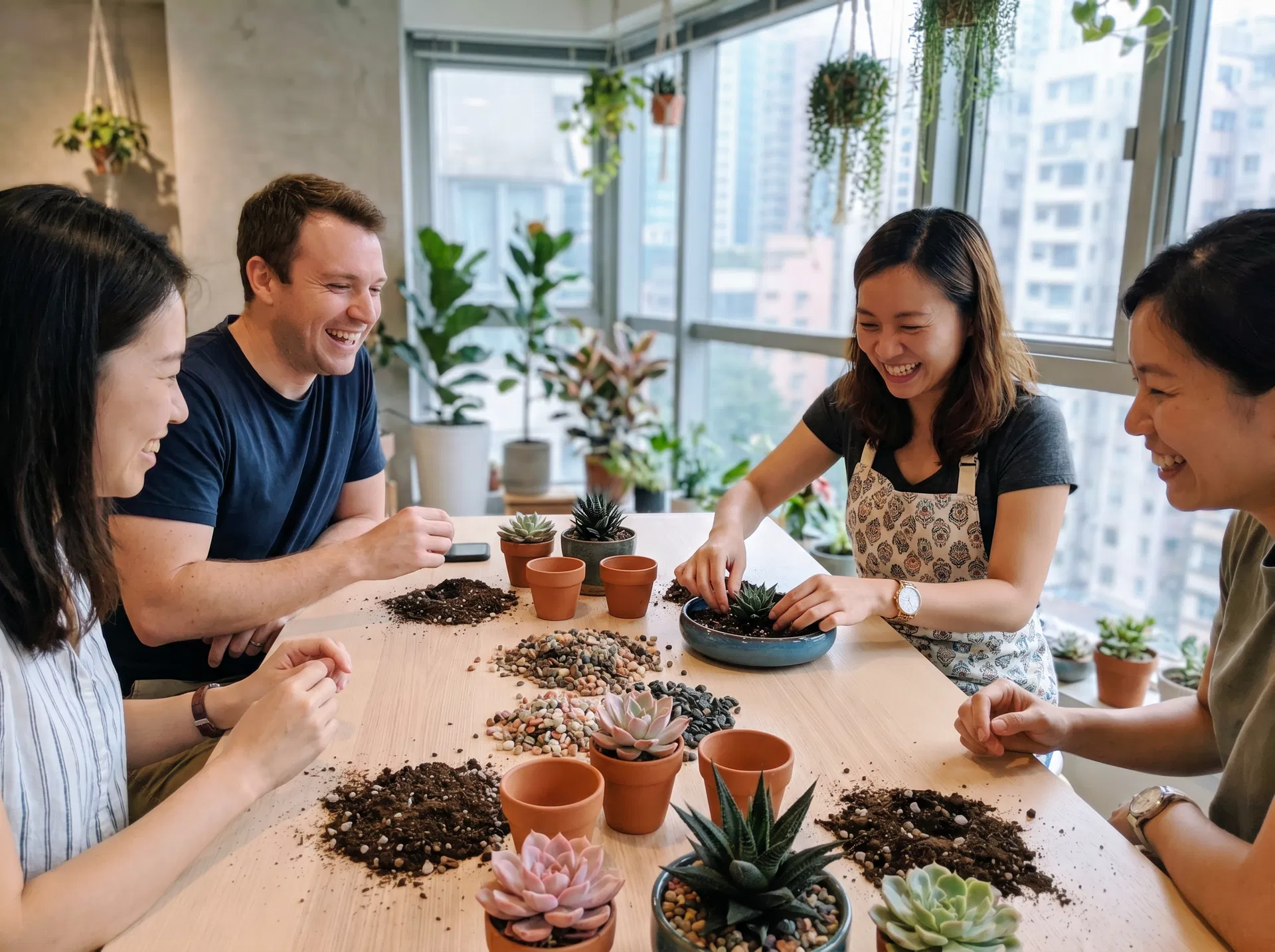 多肉植物工作坊 精選系列｜多肉植物diy × 香港藝術創意教育
