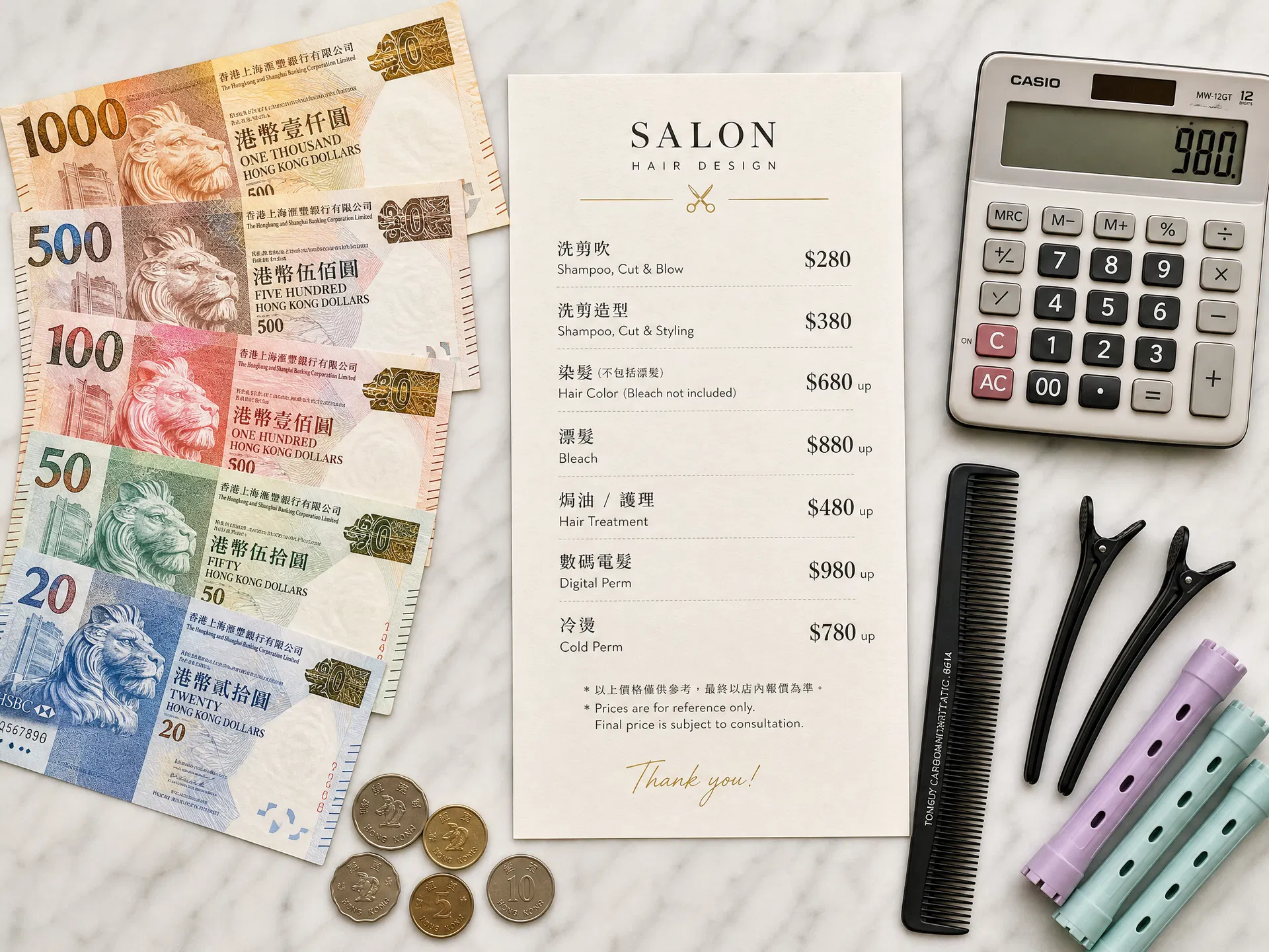 價格指南 Men's perm prices  — 男士電髮 Blog · 香港電髮指南 · Canvas Texture