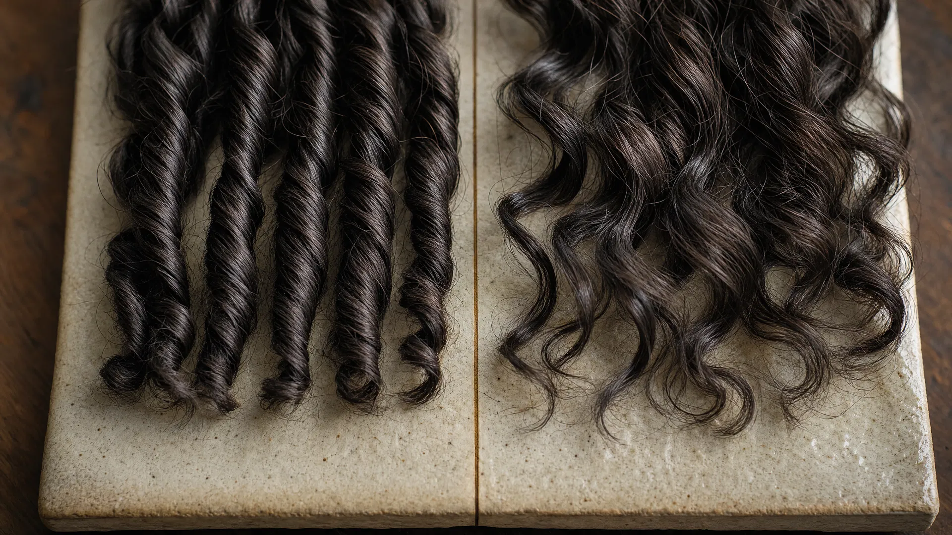 Twist Perm 比較 韓式紋理燙差別 髮棒上捲手法 男士電髮款式選擇 — Canvas Texture