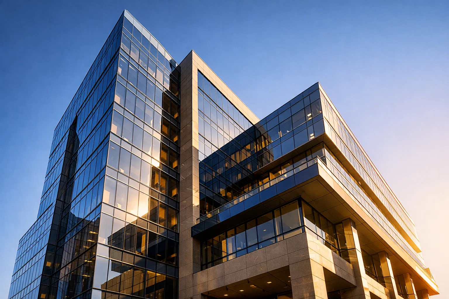 مبنى عقاري حديث