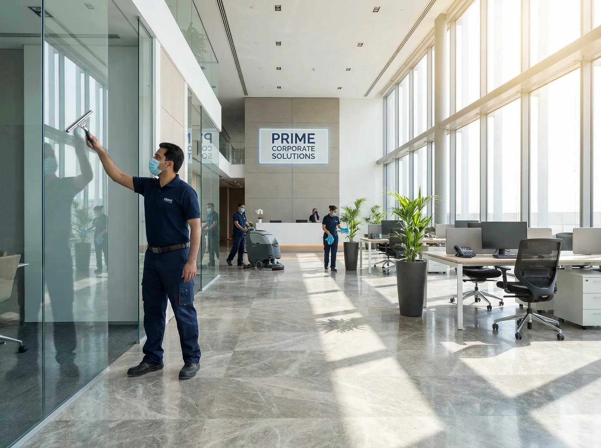 Professionelle Reinigung