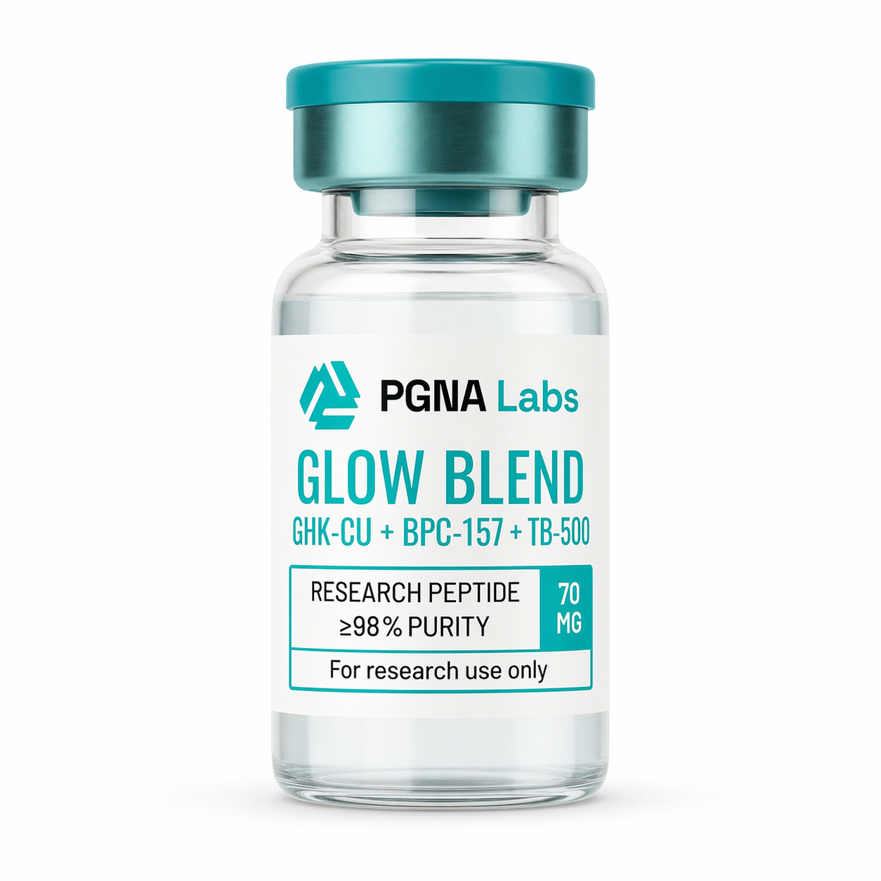 Glow — BPC-157 10mg + TB-500 10mg + GHK-Cu 50mg — BPC 10mg + TB 10mg + GHK 50mg