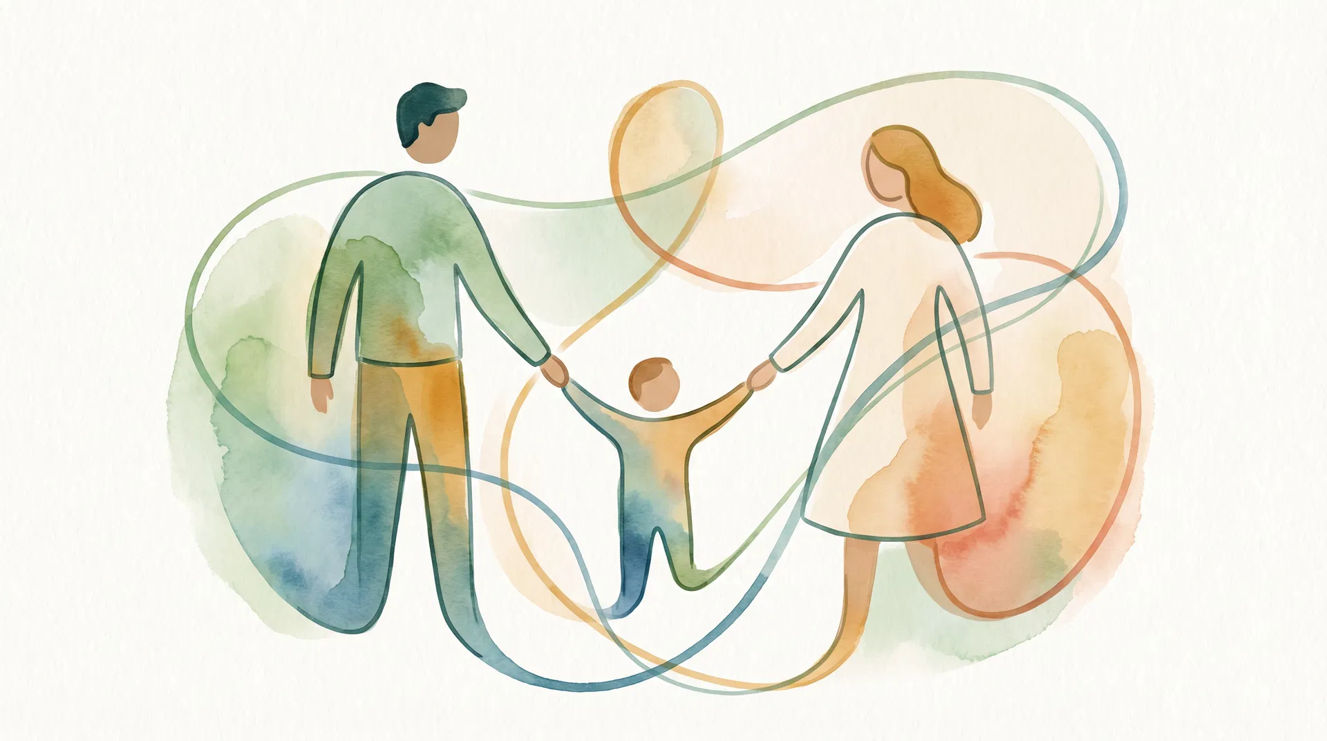 La separazione non vi rende genitori peggiori.