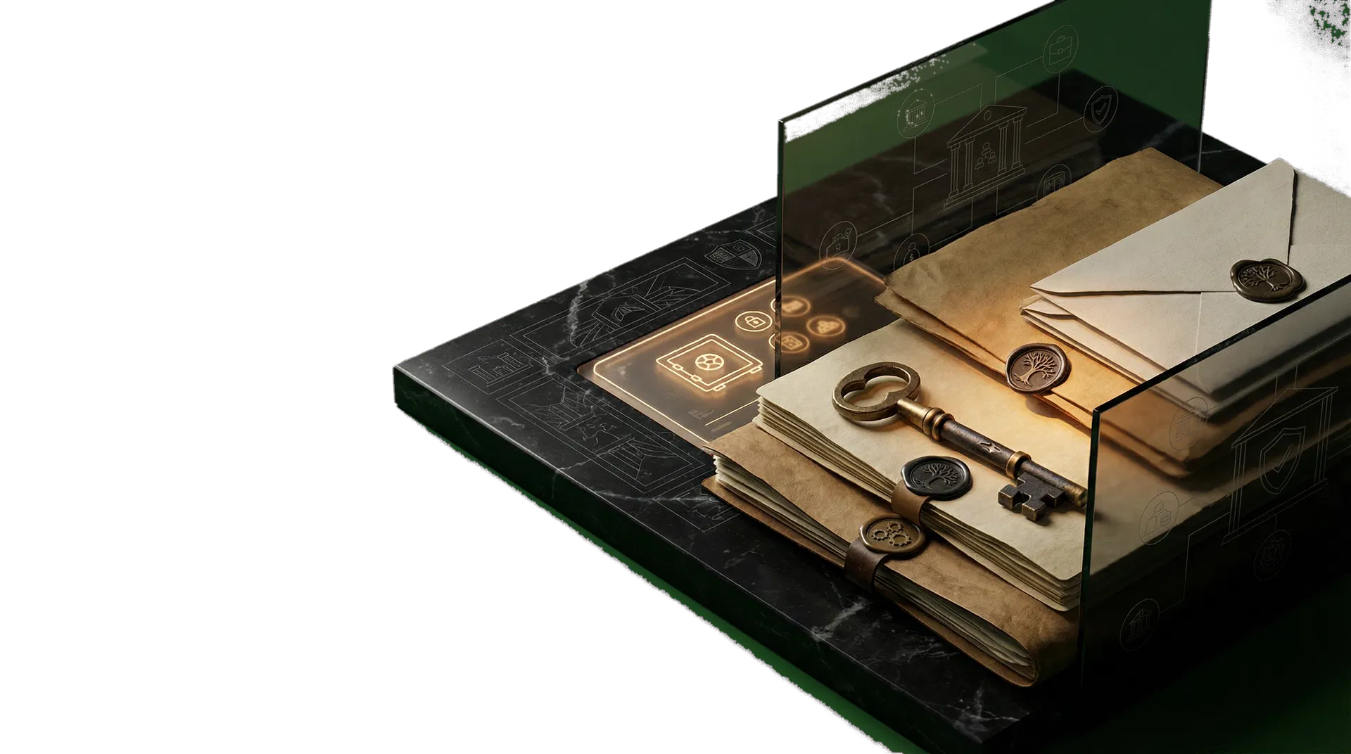 Secure document vault