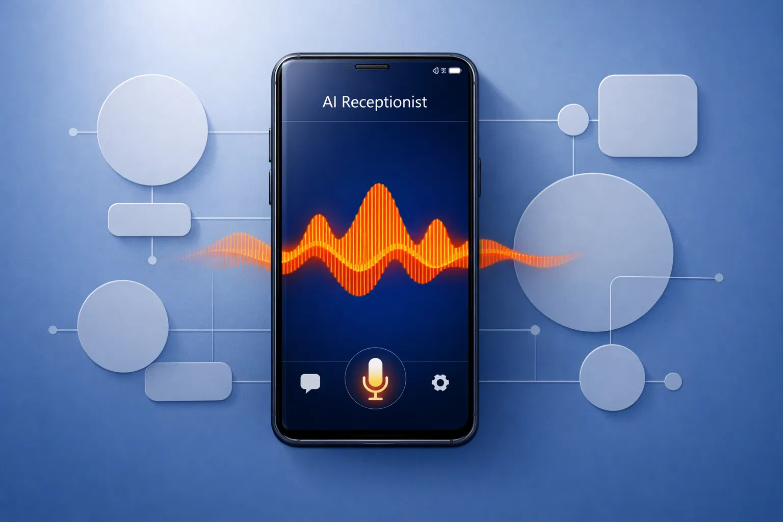AI Receptionist Interface