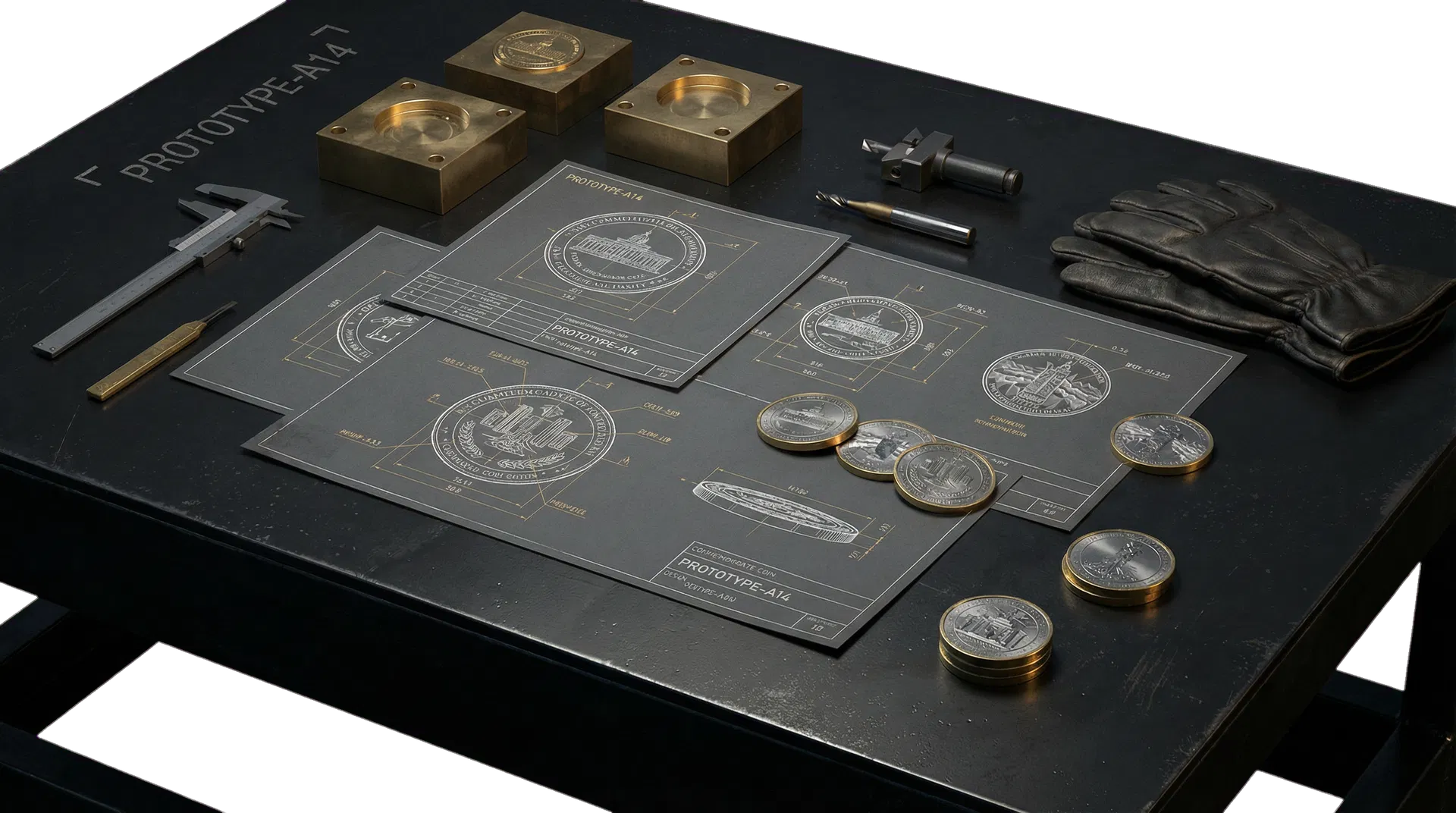 FORGE ARTISTRY design process board