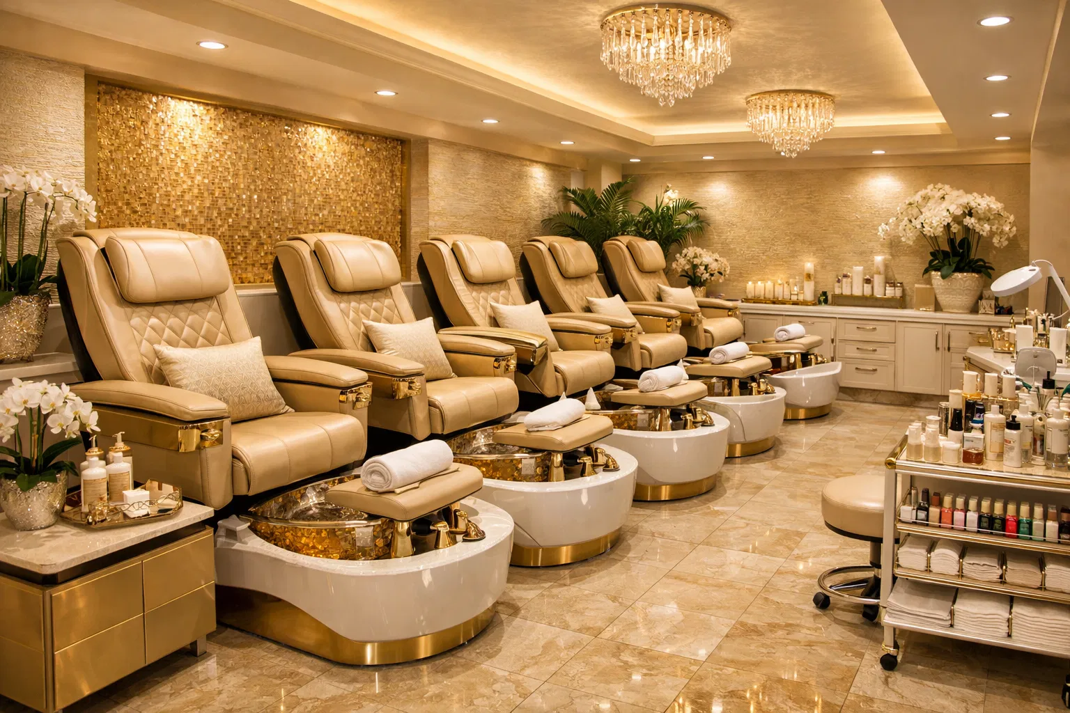Premium Pedicure Stations