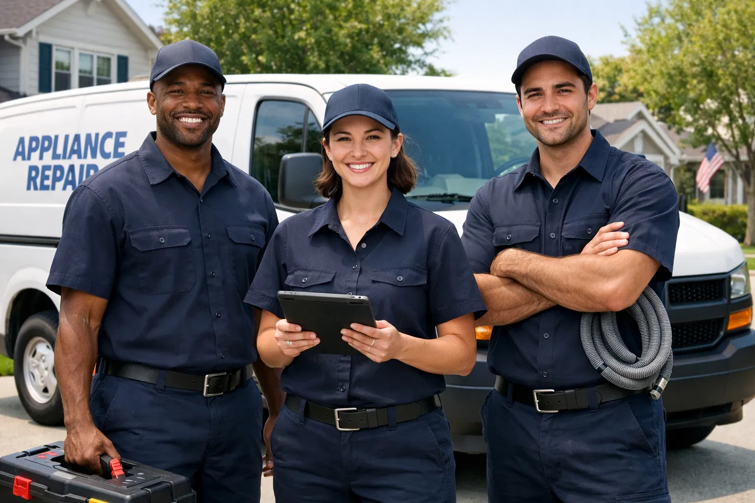 Mr. Shark Appliances Repair team of certified technicians