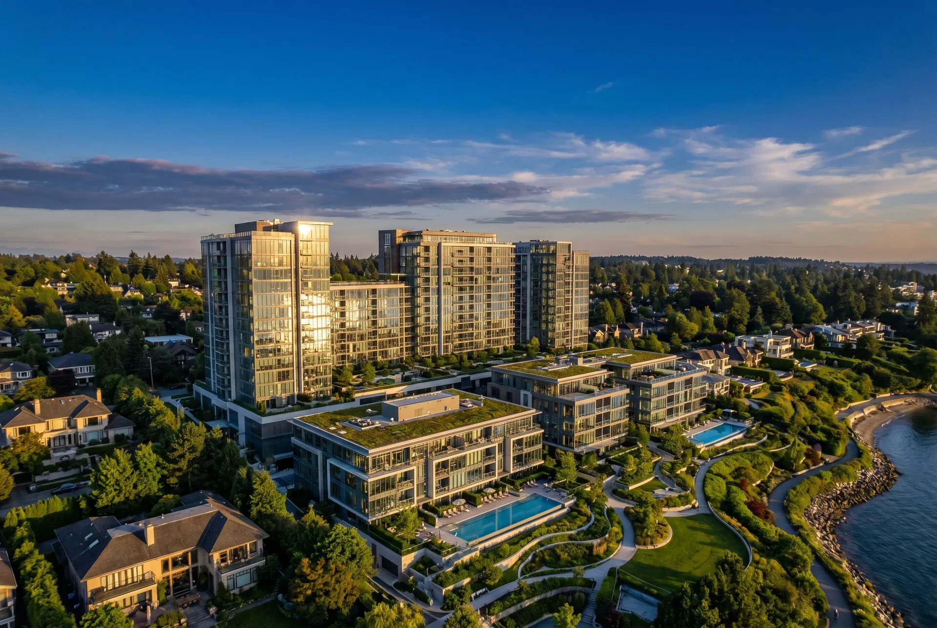 Luxury real estate development