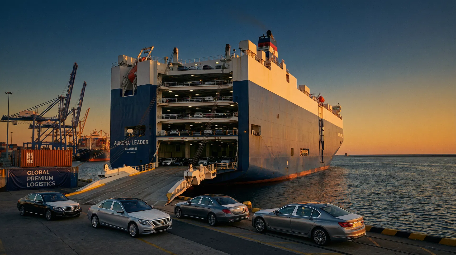 Car export shipping to Ghana