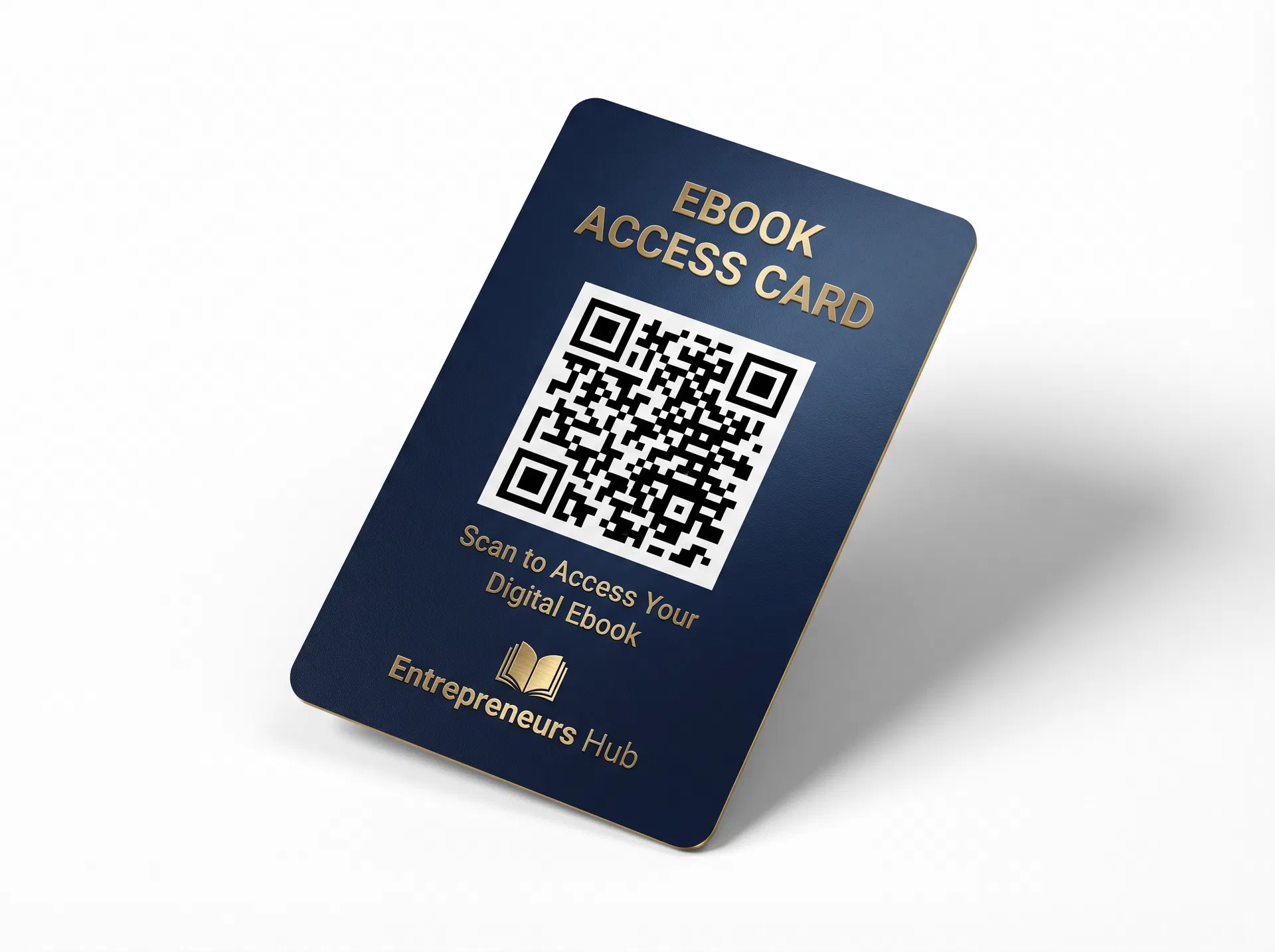 Ebook Access Card with QR Code
