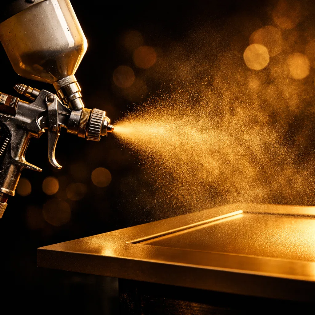 Professional spray coating process