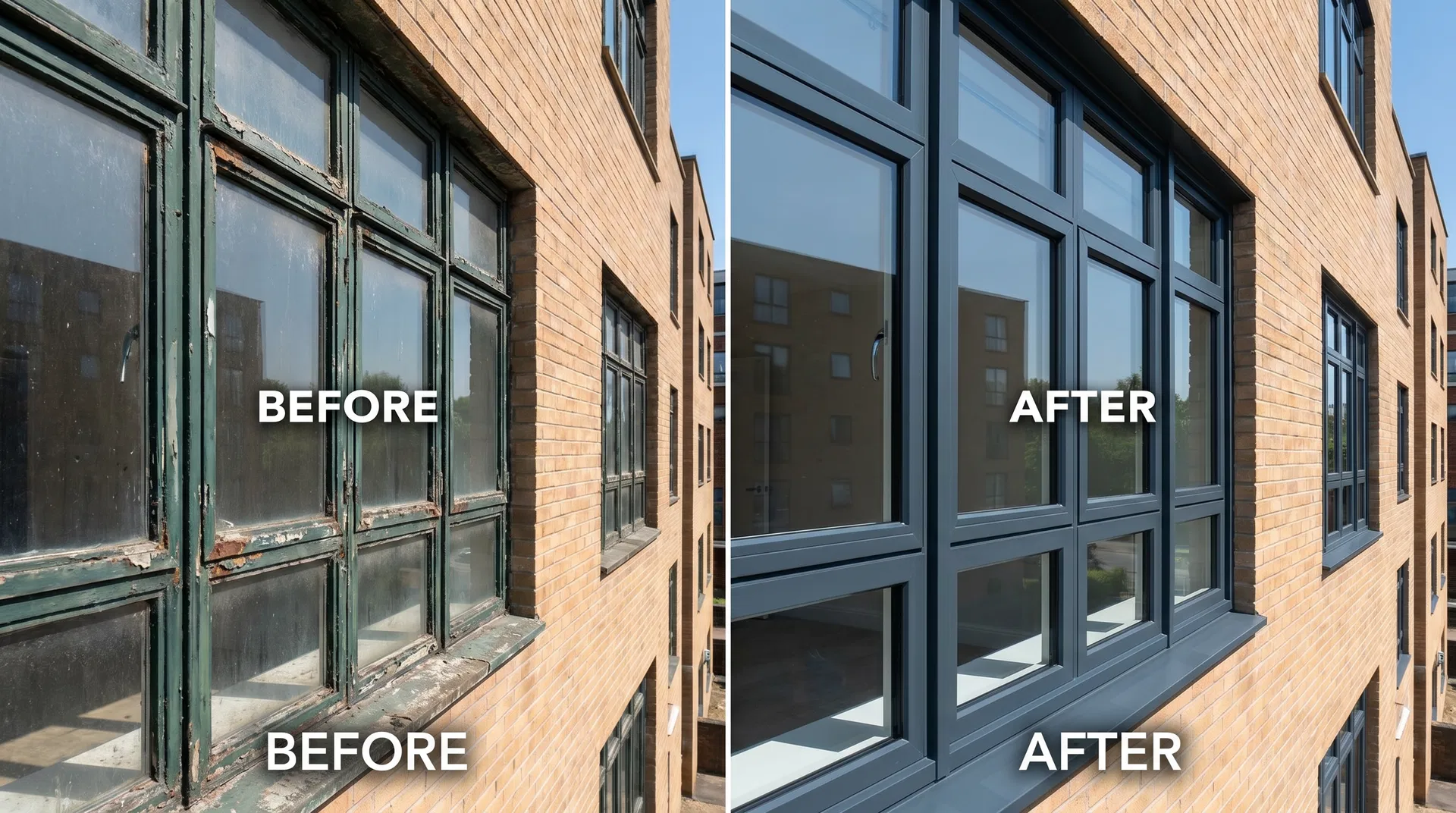 Window frames restoration
