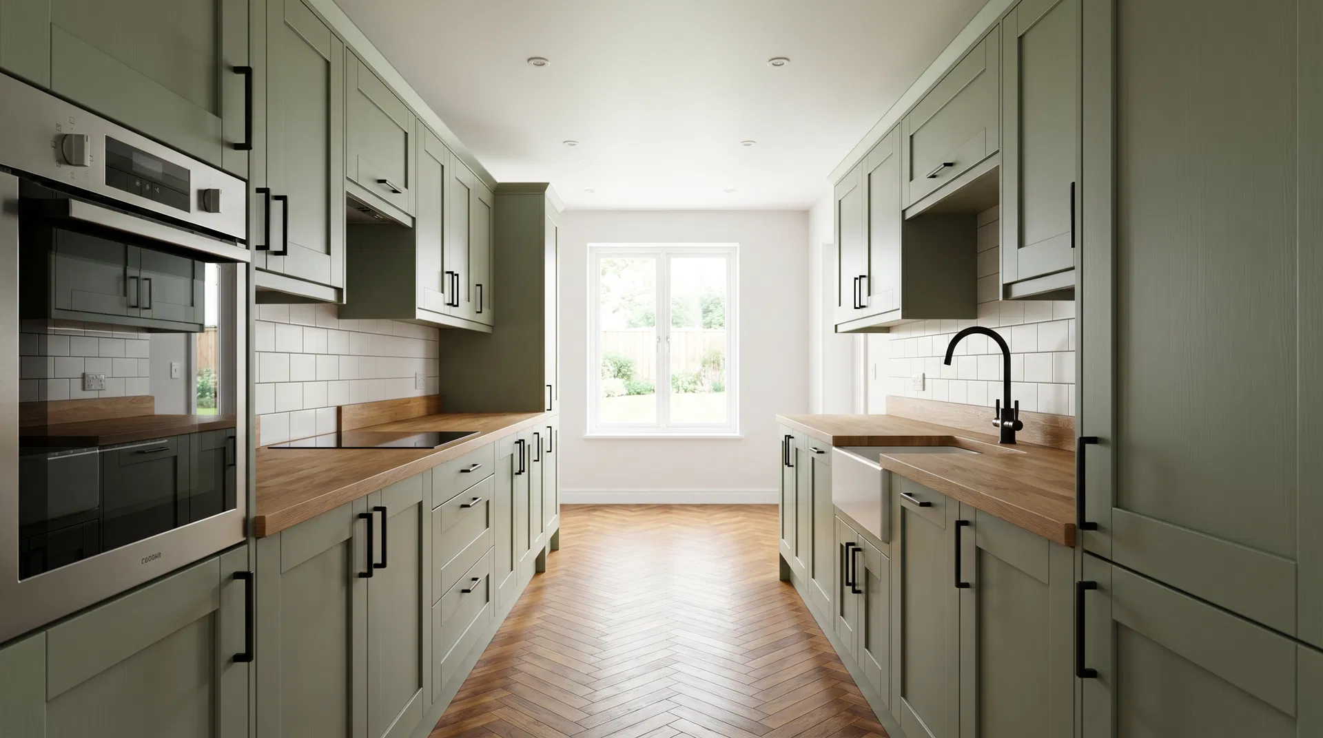 Galley kitchen layout