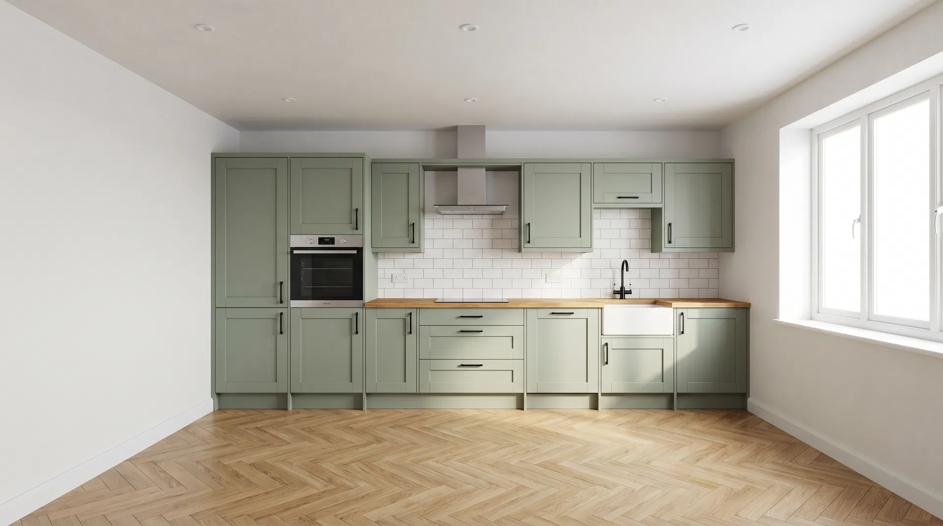 Single Wall kitchen layout