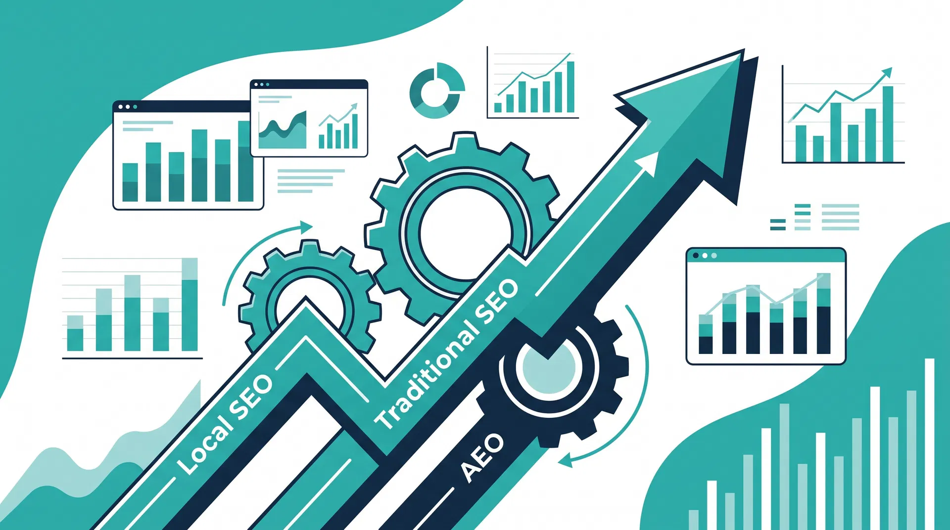 Local SEO, SEO and AEO: How They Work Together for Business Growth