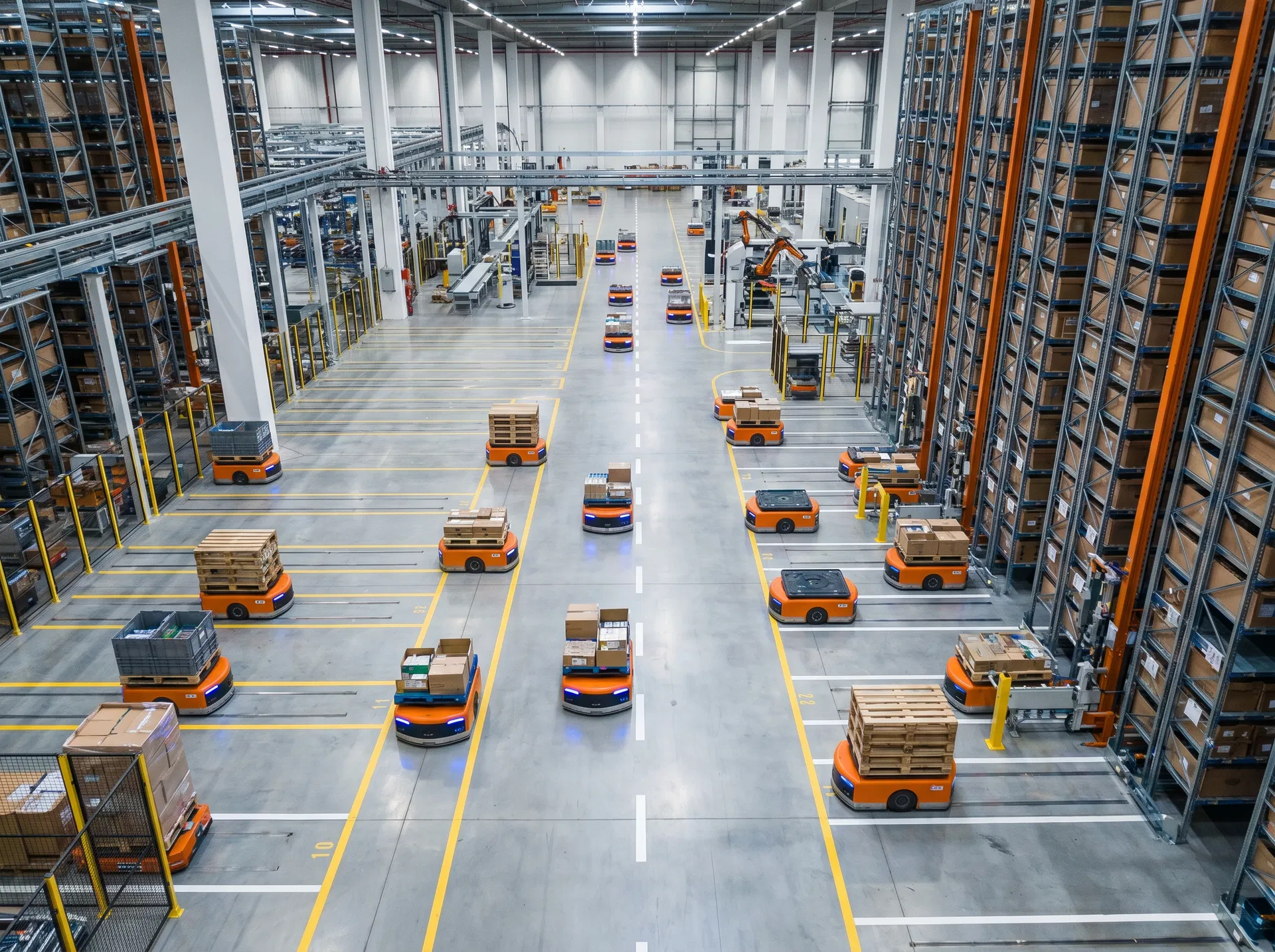 AGV/AMR 스마트 물류 시스템