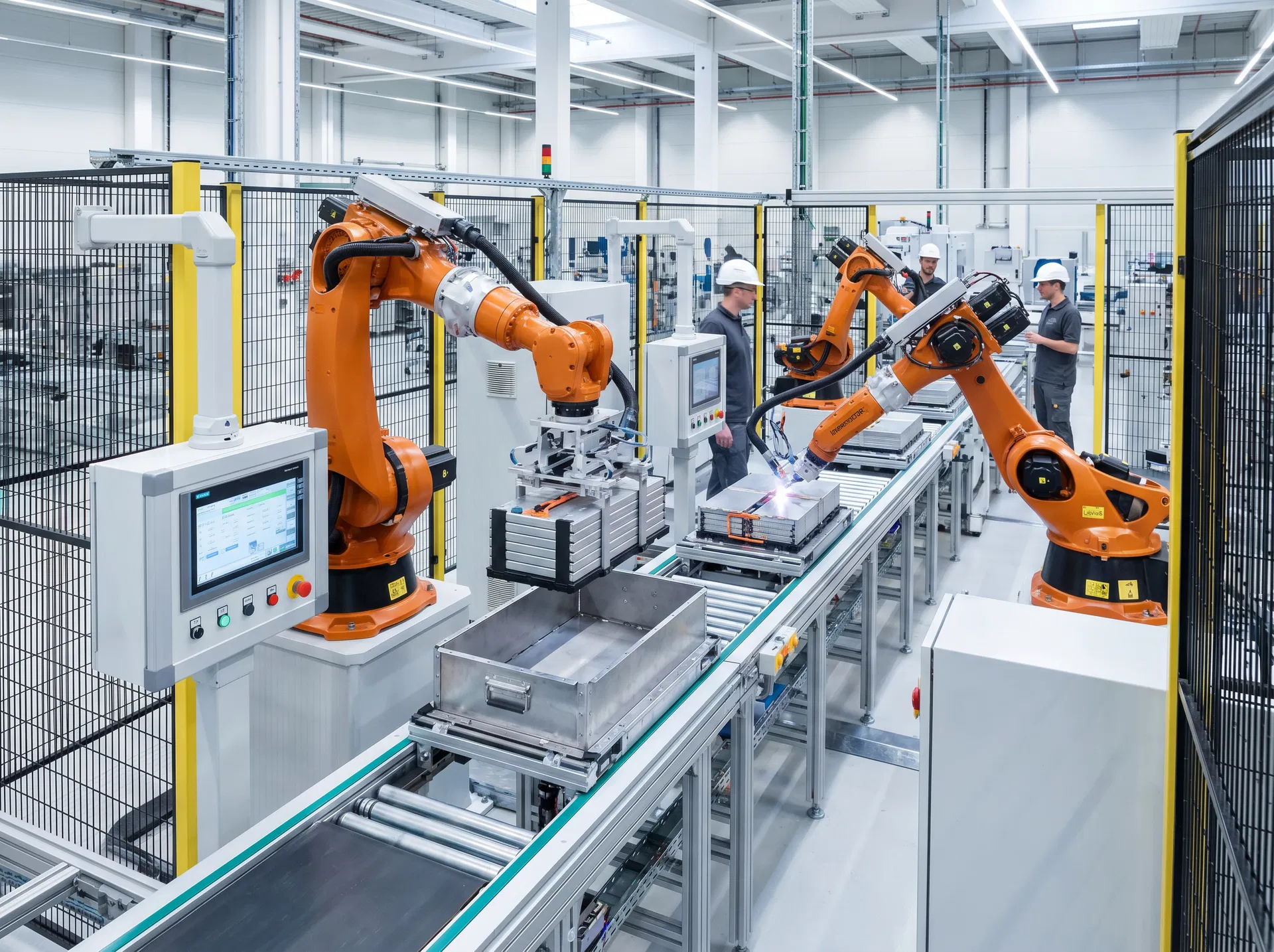 2차 전지 셀 스택 라인 구축