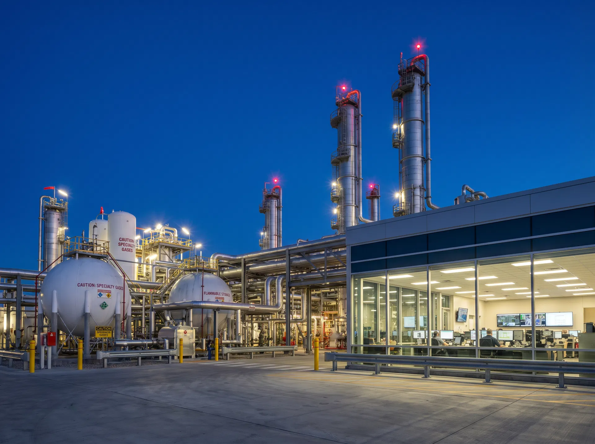 특수 가스 플랜트 구축